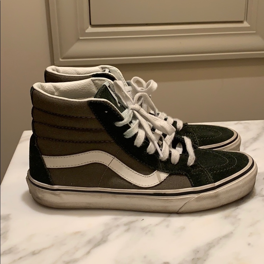 Green high top vans - Picture 2 of 5